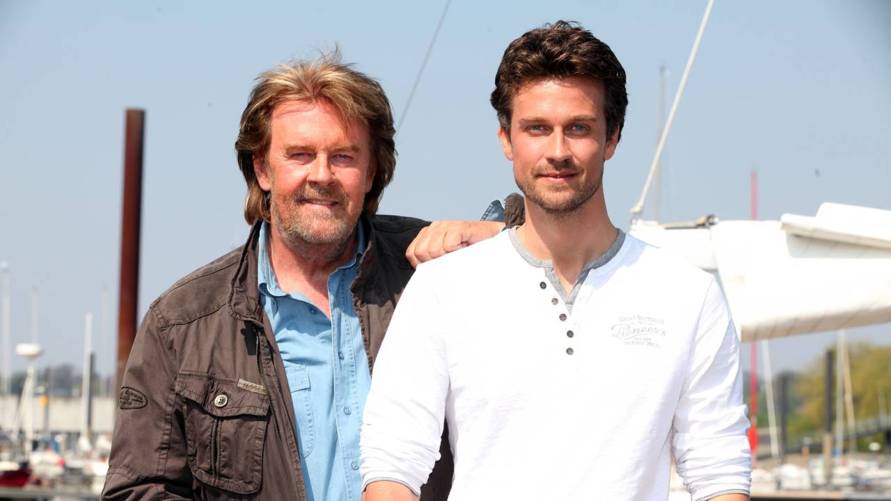 Das Bild zeigt Howard Carpendale und seinen Sohn Wayne im Jahre 2011.