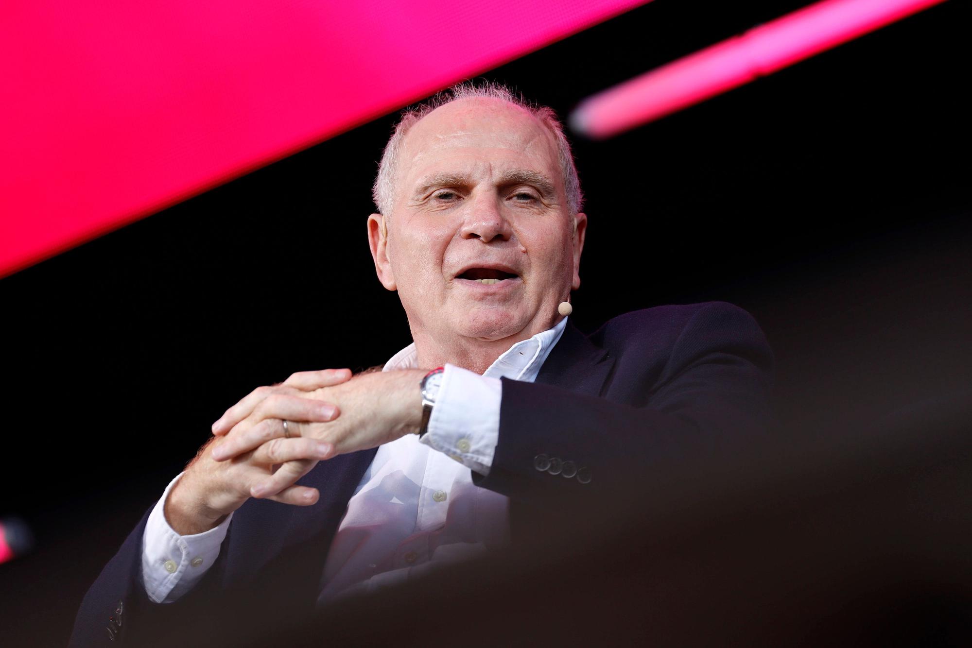 Uli Hoeneß bei Europas führender Digitalisierungsinitiative auf Entscheider-Level DIGITAL X in der Koelnmesse.