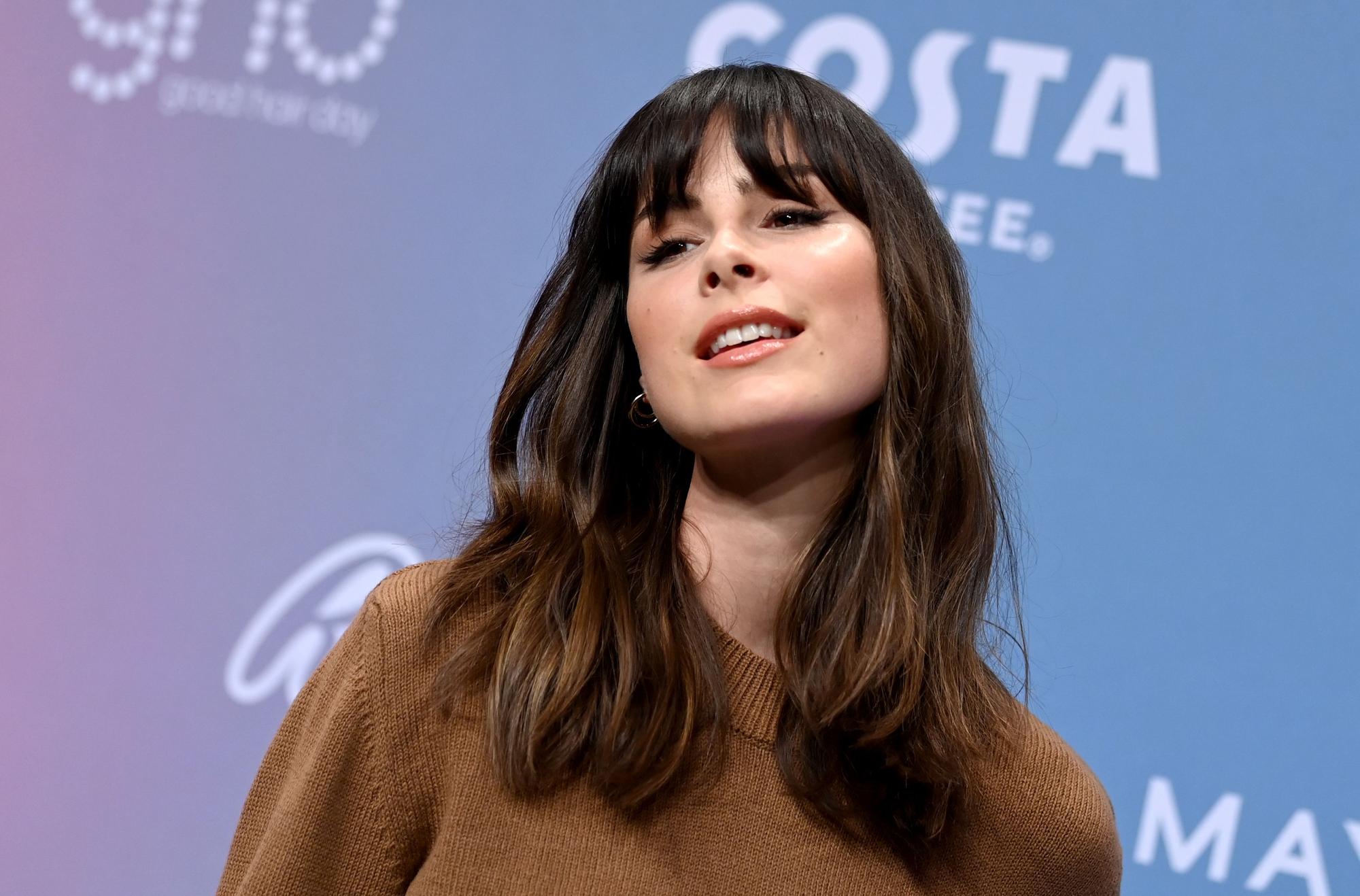 Das Bild zeigt Sängerin Lena Meyer-Landrut bei einer Veranstaltung in Berlin im September 2021.