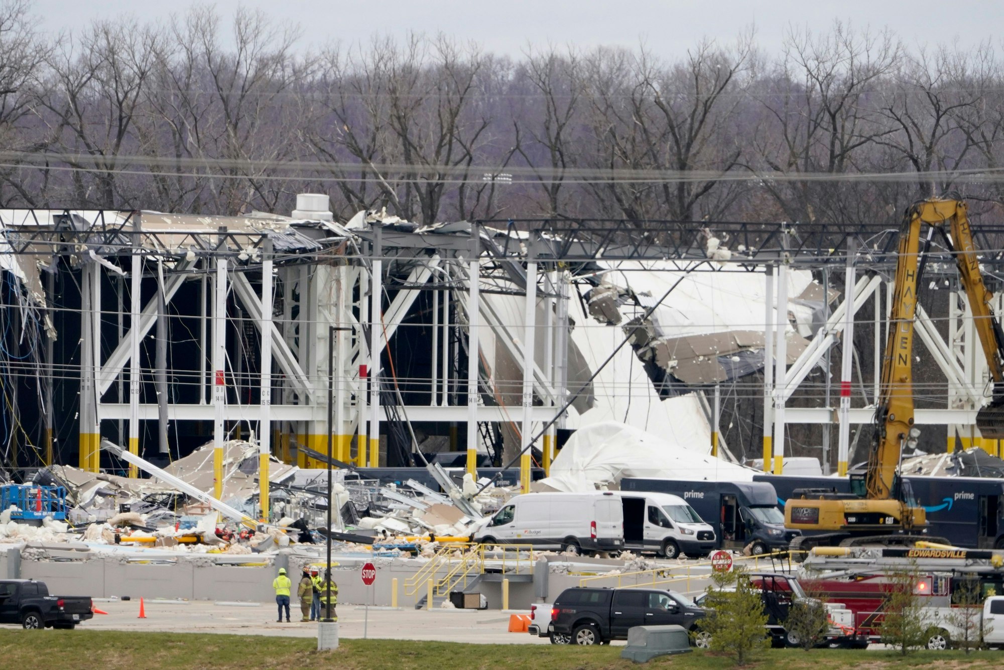 Mehrere Arbeiter in dem Amazon-Zentrum in Edwardsville verloren ihr Leben bei dem Tornado.