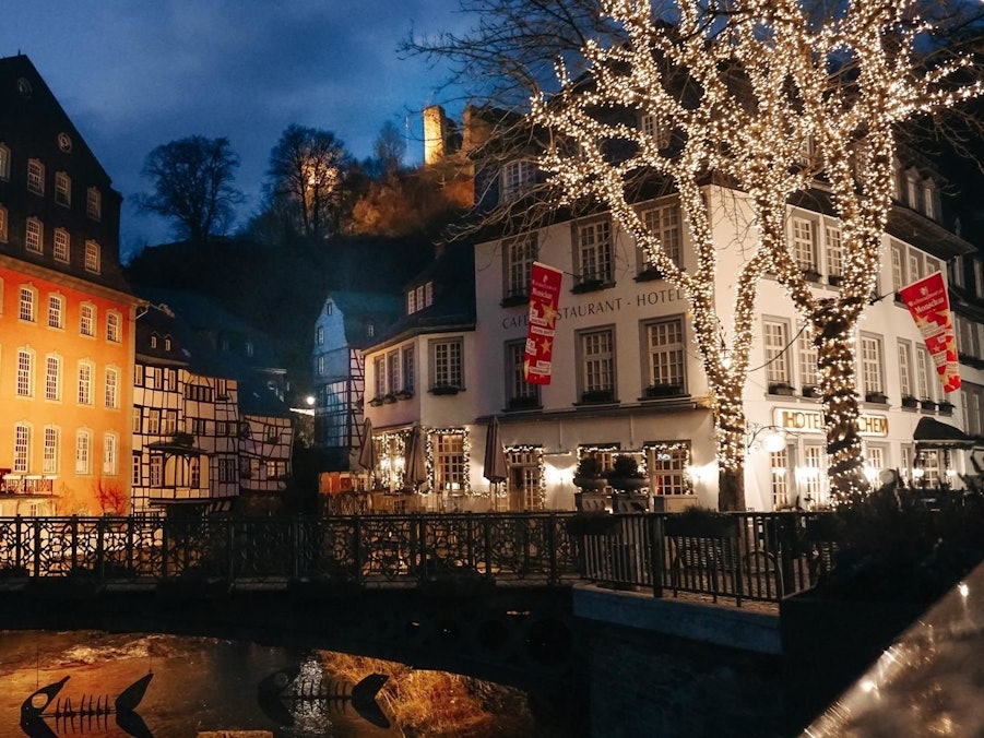 Monschau als Lichterstadt