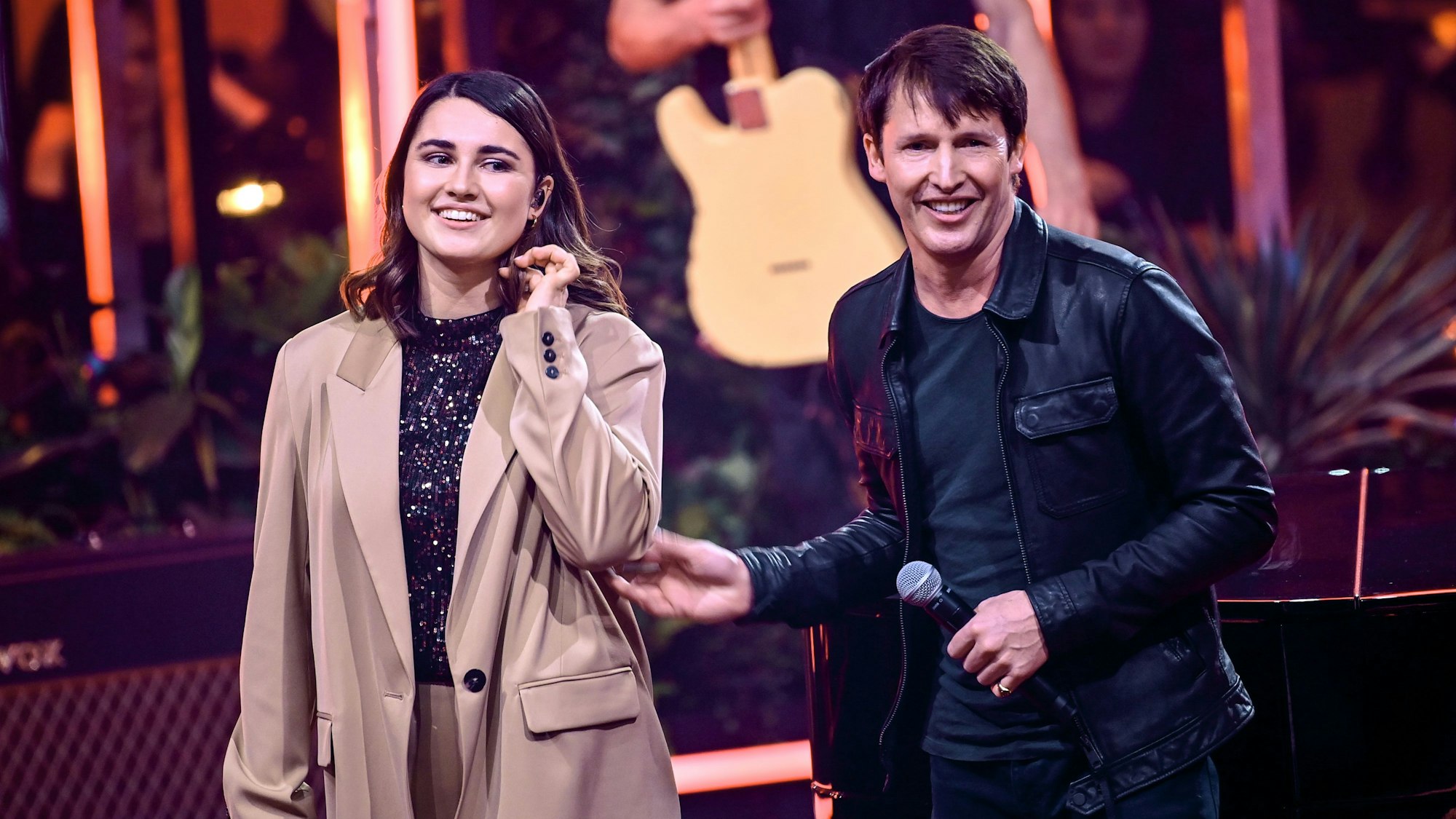 Die Teilnehmerin Linda Elsener performte im Finale von „The Voice of Germany“ mit Weltstar James Blunt.