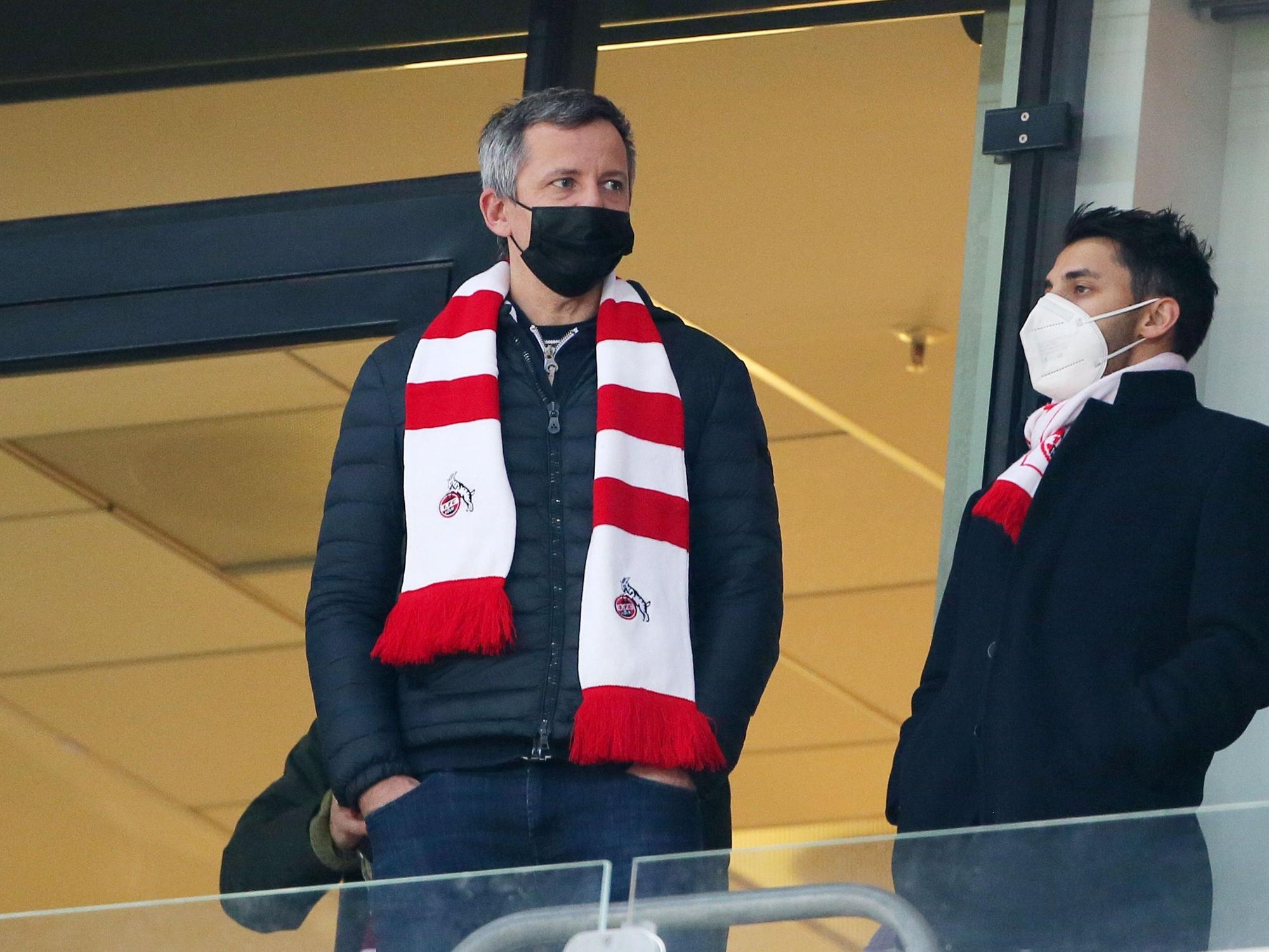 Philipp Türoff beim Spiel des 1. FC Köln gegen den VfB Stuttgart