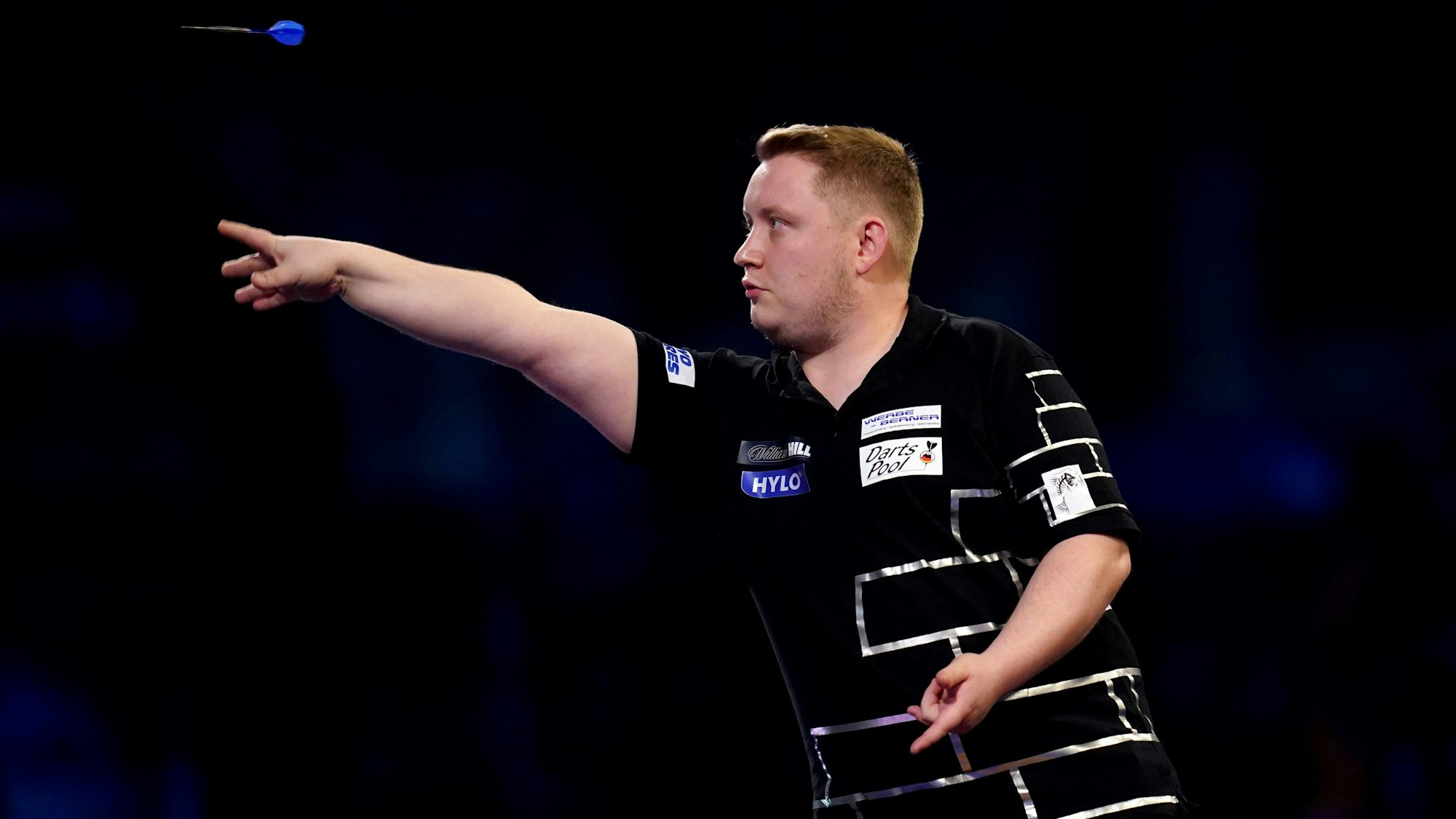 Alexandra Palace: Martin Schindler in Aktion.