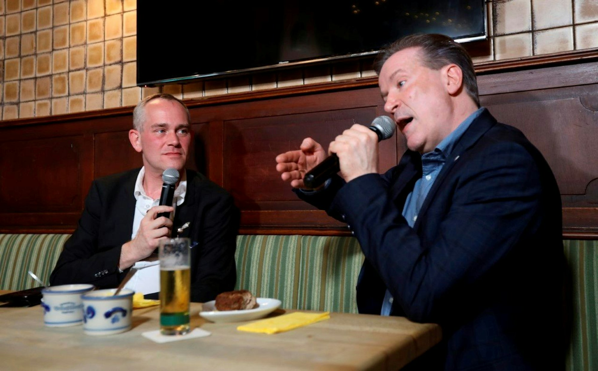 Christoph Kuckelkorn (.) und JP Weber,