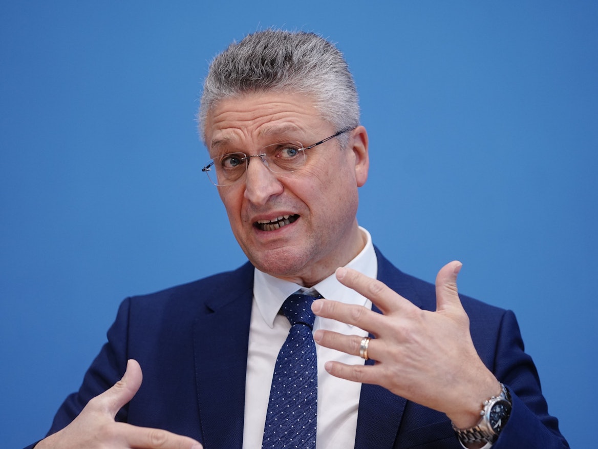 Lothar H. Wieler, Präsident des Robert-Koch-Instituts (RKI), gibt eine Pressekonferenz zur Entwicklung in der Corona-Pandemie in der Bundespressekonferenz. +++ dpa-Bildfunk +++
