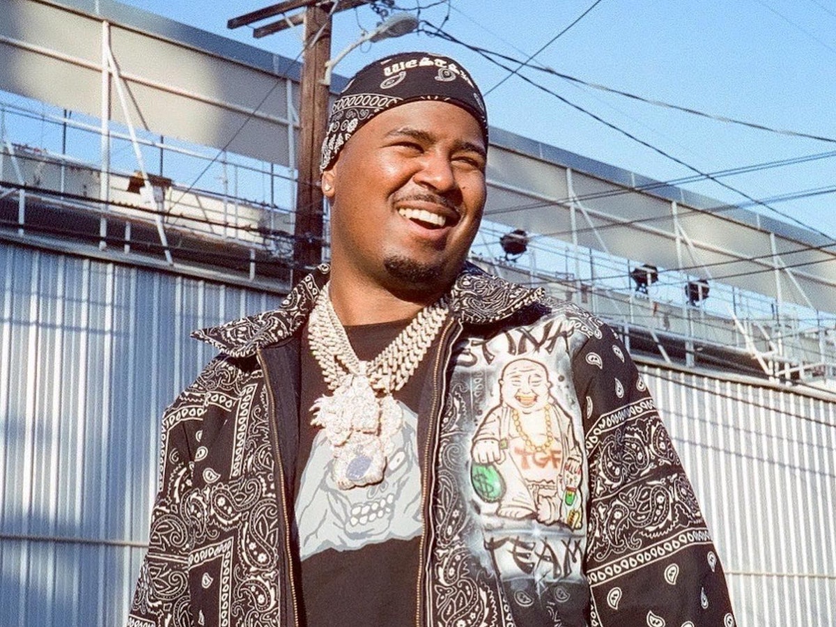 US-Rapper Darrell Caldwell – besser bekannt als Rapper „Drakeo The Ruler“ – im März 2021 in LA.
