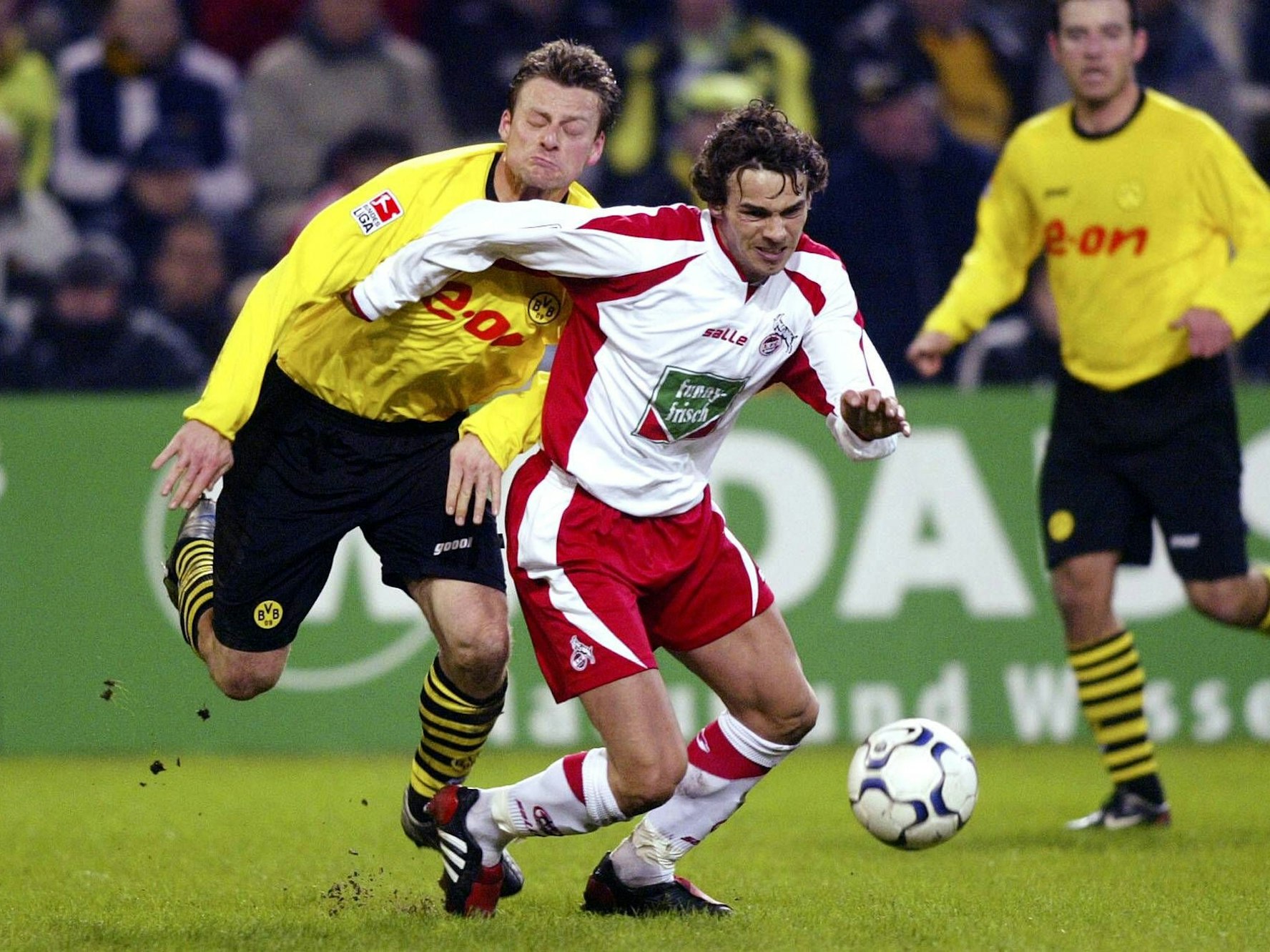 Christian Wörns ist Markus Feulner auf den Fersen.