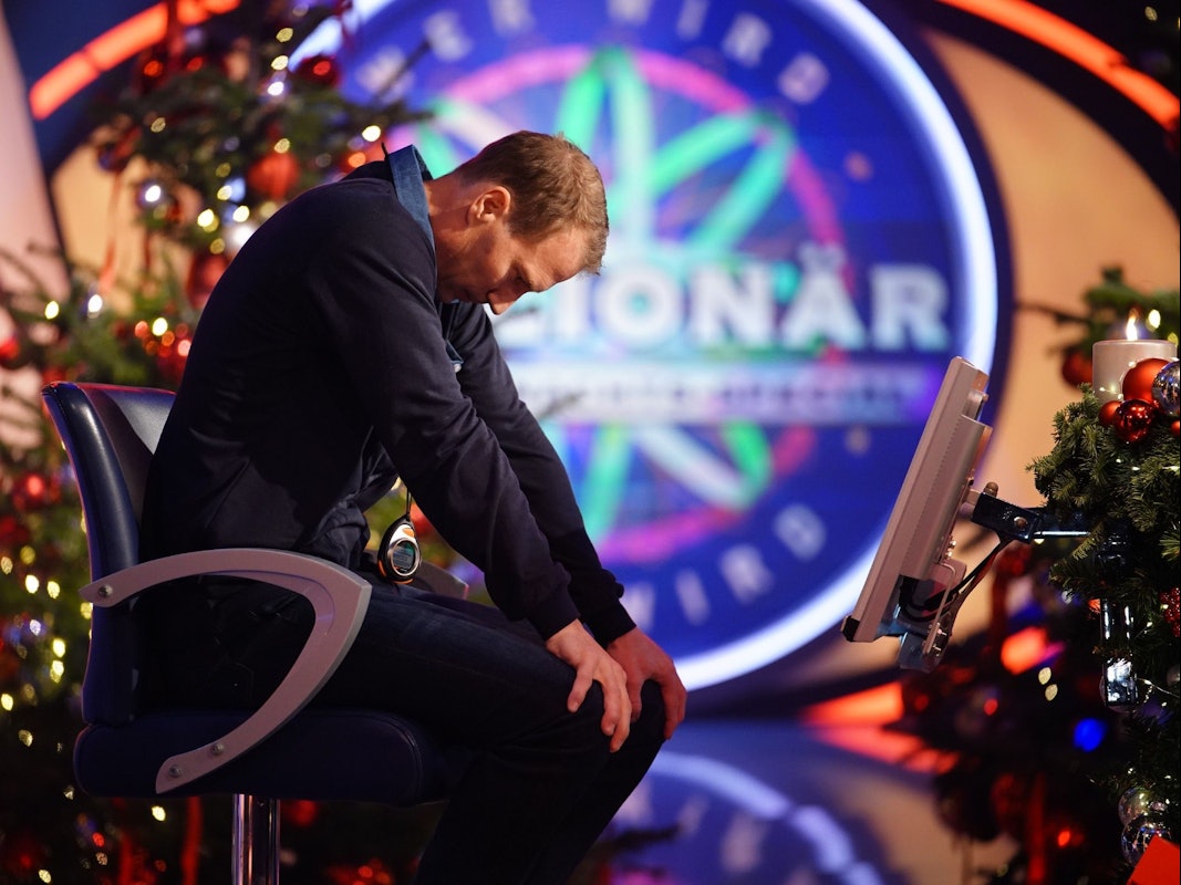 Wer wird Millionär (20.12.2021), Kandidat Thomas Müller
Foto aus RTL Presseportal, nur in direktem Zusammenhang mit der Show und Verlinkung auf TVNOW verwenden.
Foto: RTL / Stefan Gregorowius