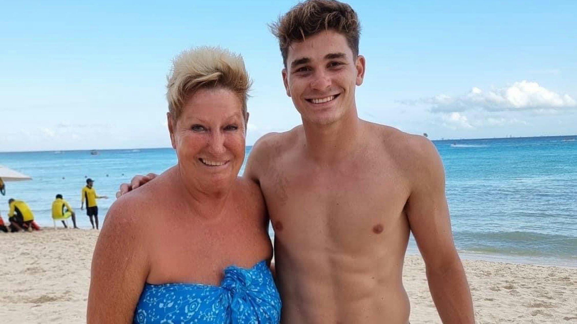 Marita Köllner mit Julián Álvarez in Mexiko.