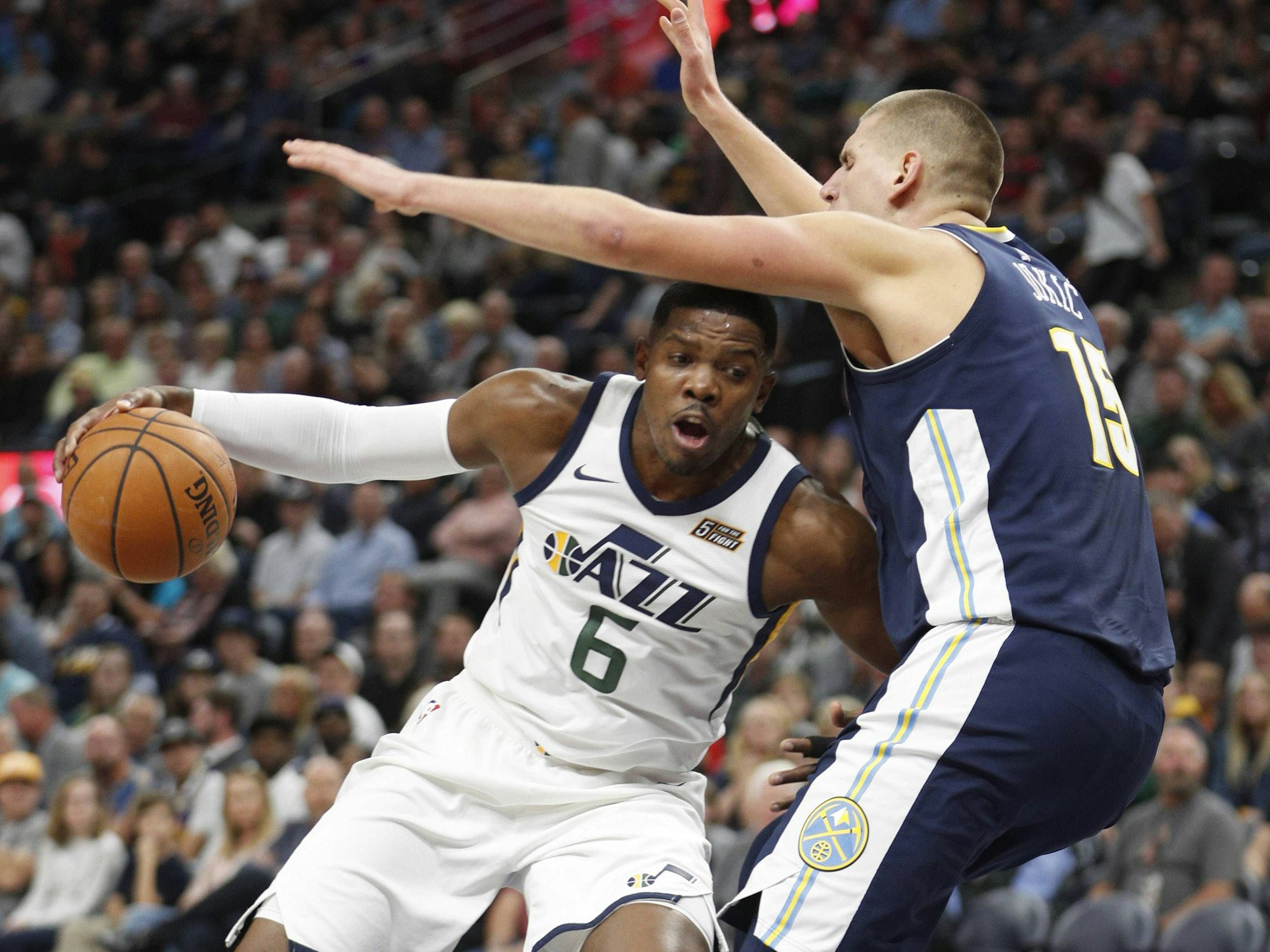 Joe Johnson, hier für Utah, kehrt in die NBA zurück.