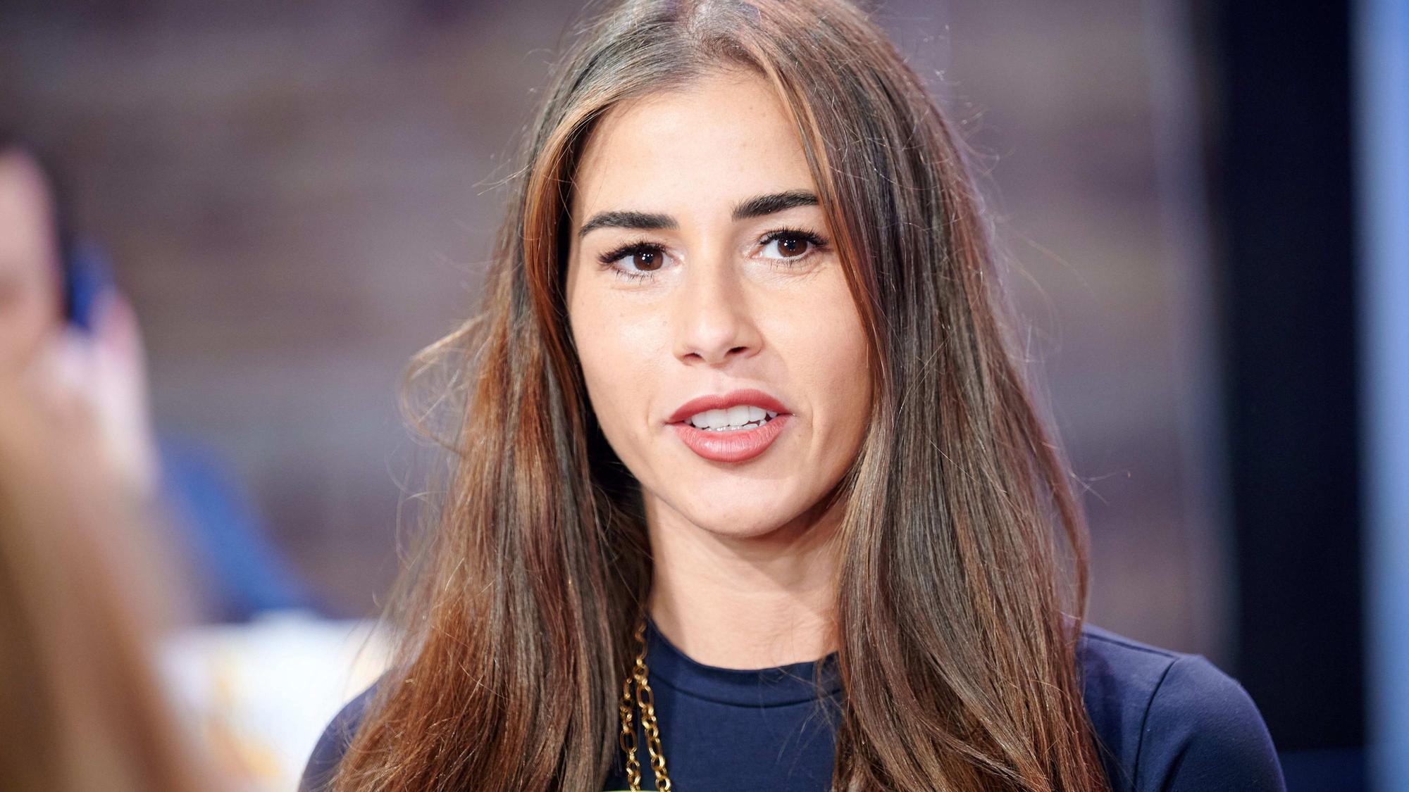 Die Sängerin Sarah Engels steht beim 25. RTL Spendenmarathon im Studio.