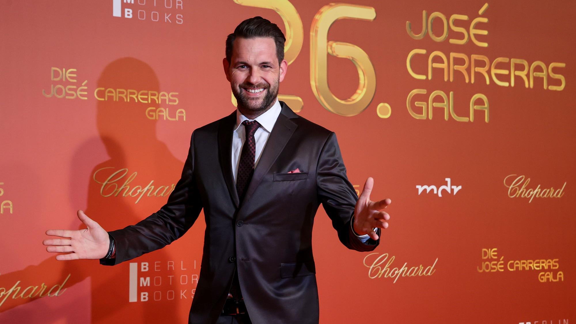 Moderator Matthias Killing kommt zur 26. Jose-Carreras-Gala.
