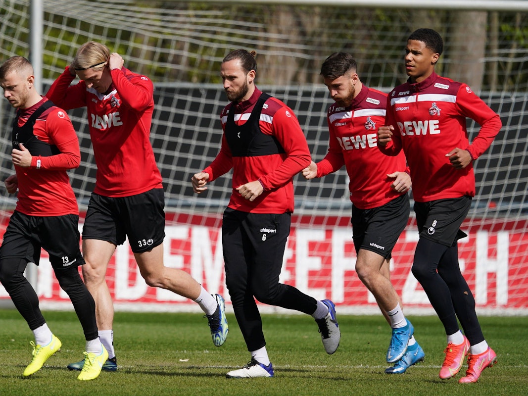 Training beim 1. FC Köln