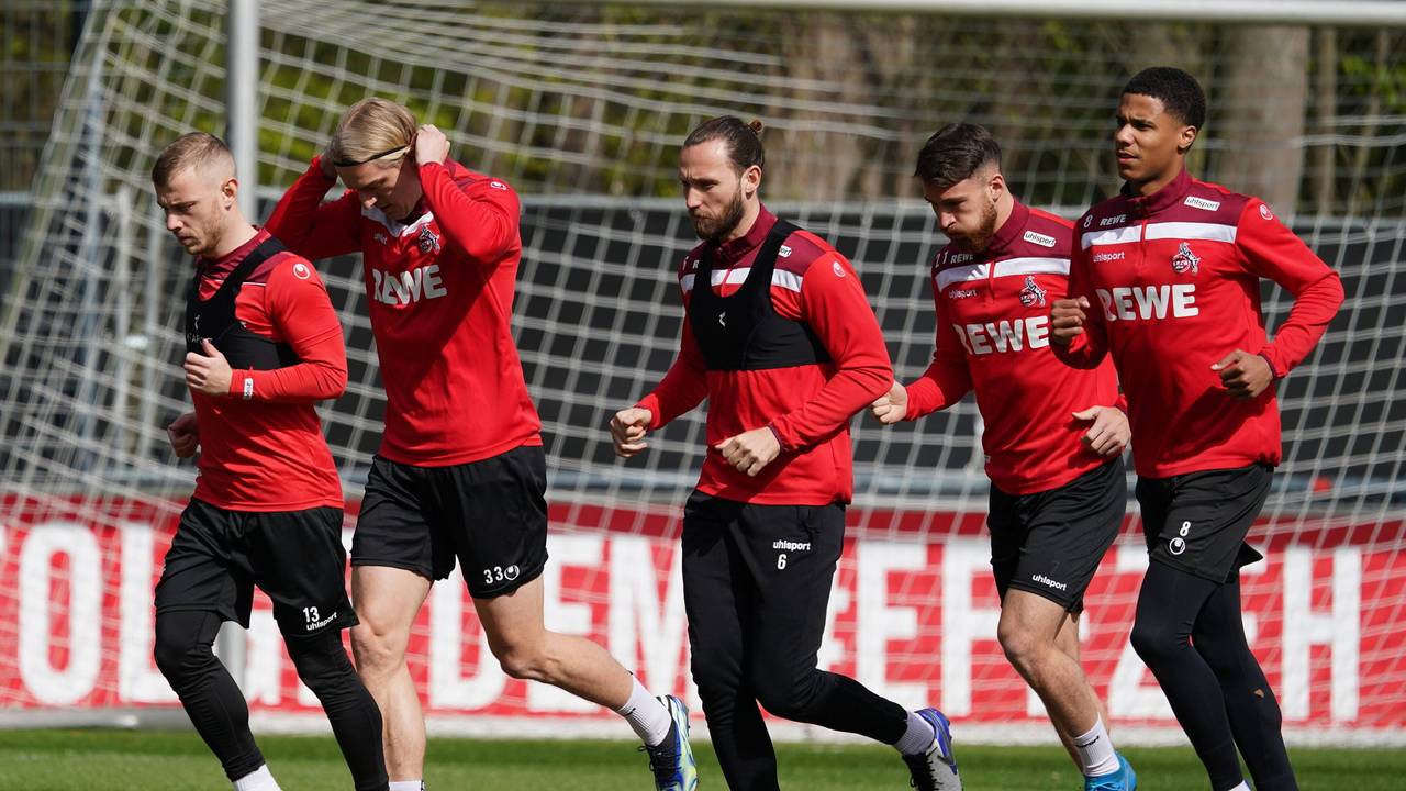 Training beim 1. FC Köln