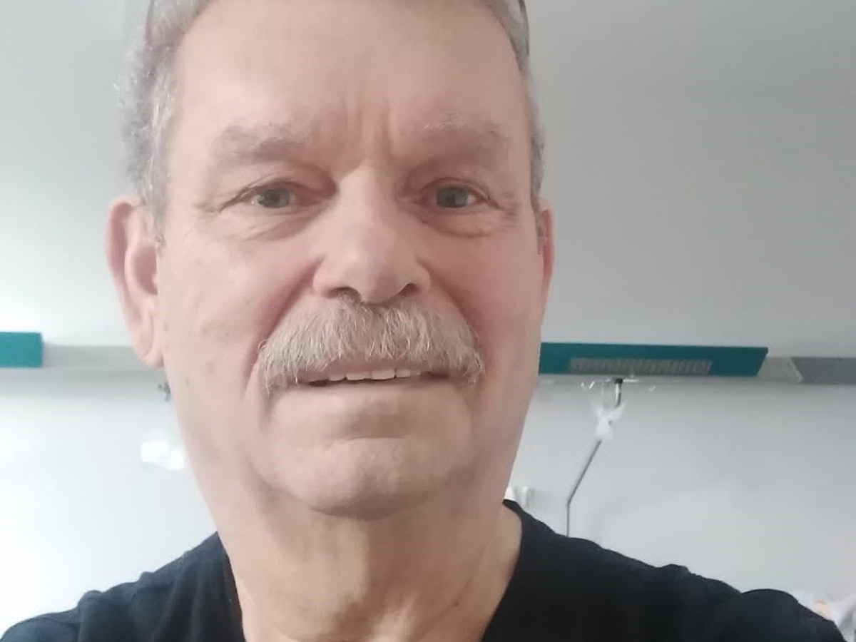 Hannes Blum am 23. Dezember in der Elisabeth-Klinik Hohenlind.