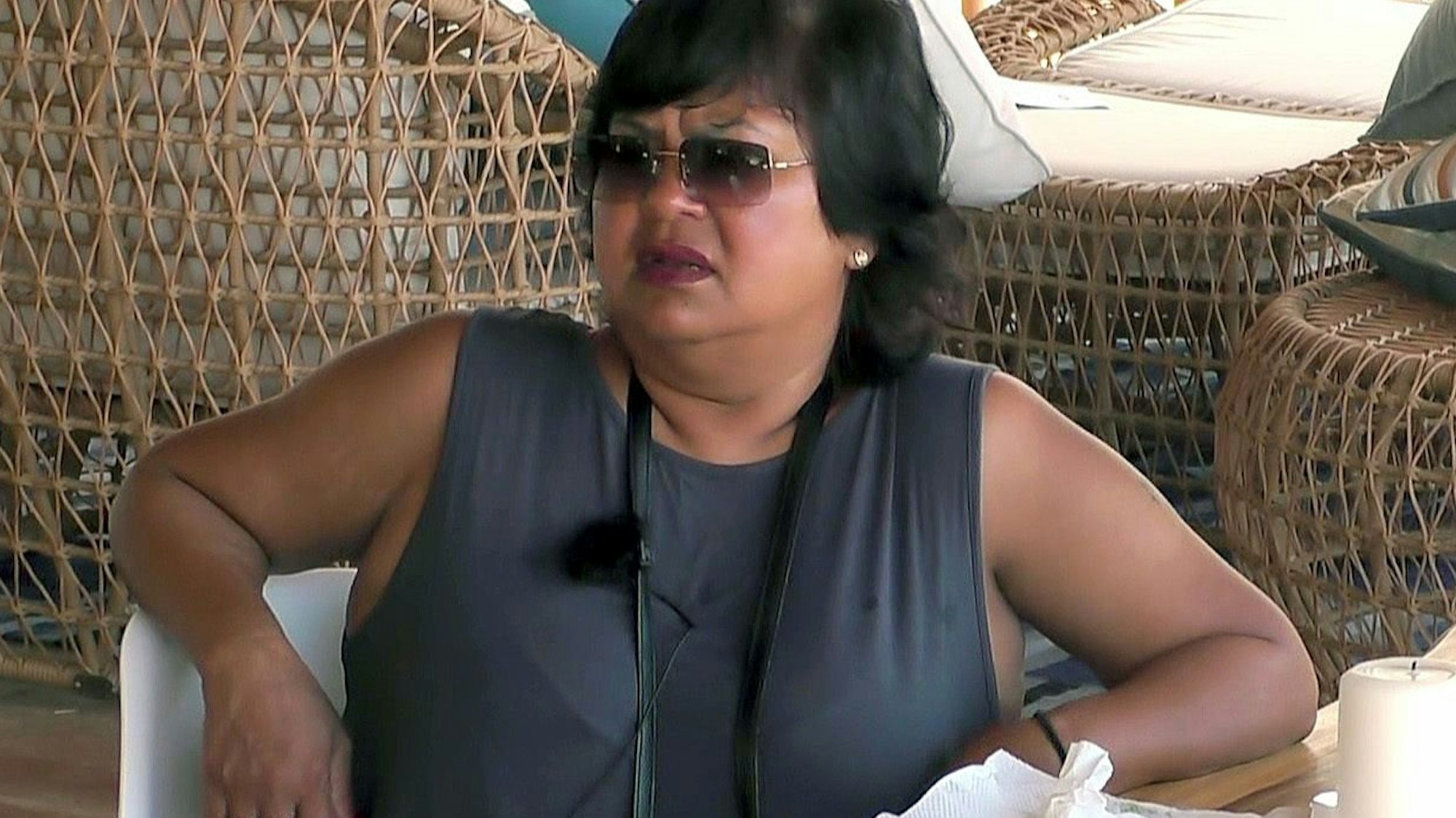 Narumol sorgt sich um ihren Mann Josef. Hier sehen wir den TV-Star in der RTL2-Show „Kampf der Realitystars“. Das Bild wurde am 29. Juli 2021 aufgenommen.