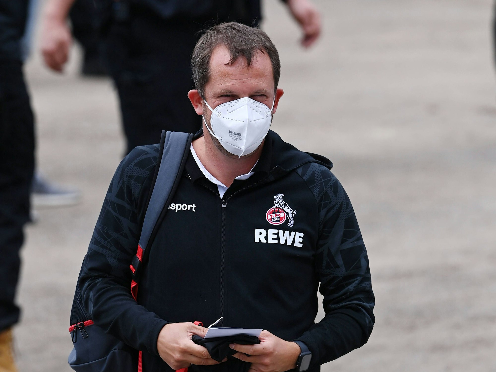 Denis Lapaczinski am 17. Juli 2021 im Trainingslager des 1. FC Köln in Villingen.
