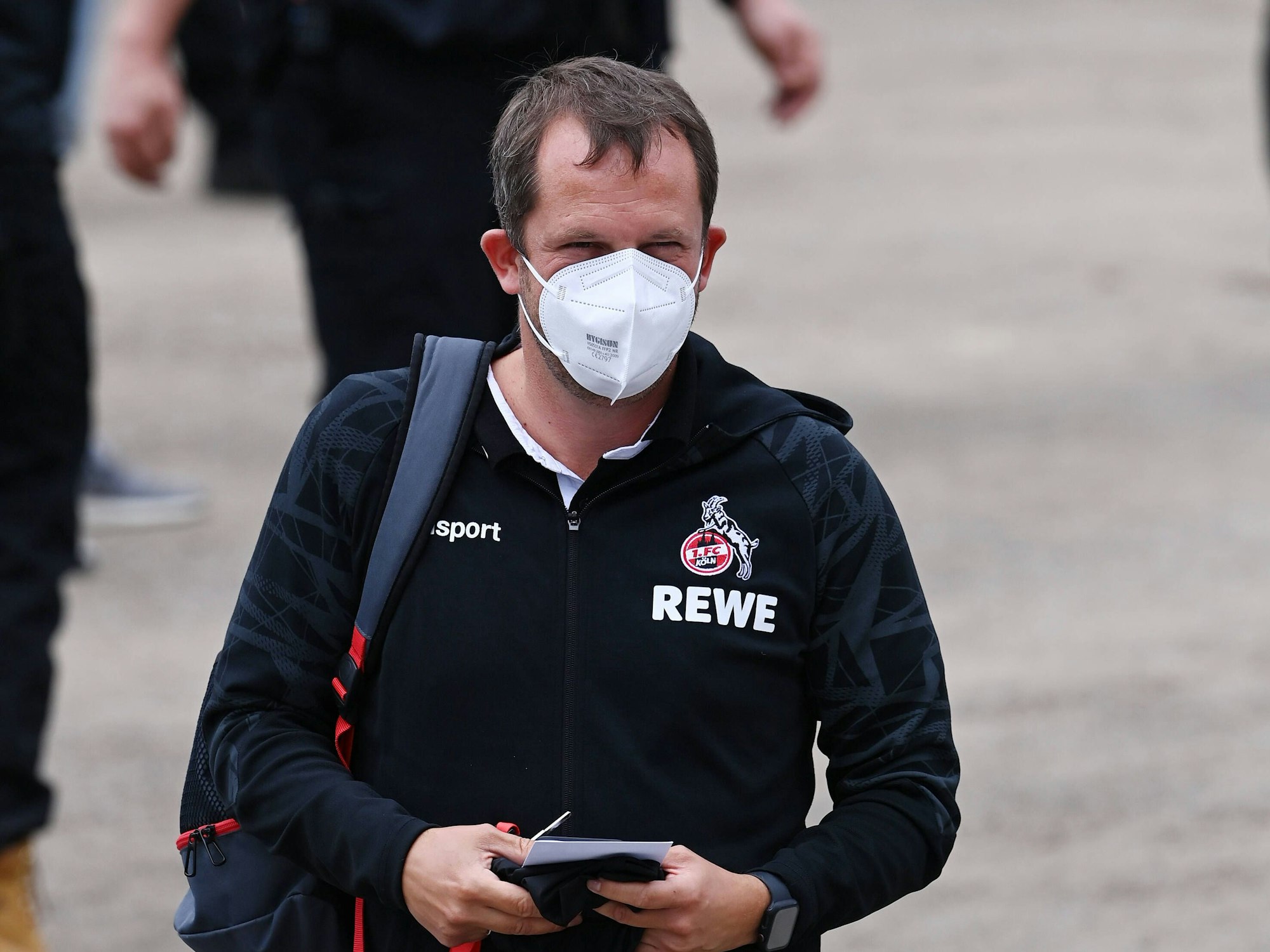 Denis Lapaczinski am 17. Juli 2021 im Trainingslager des 1. FC Köln in Villingen.