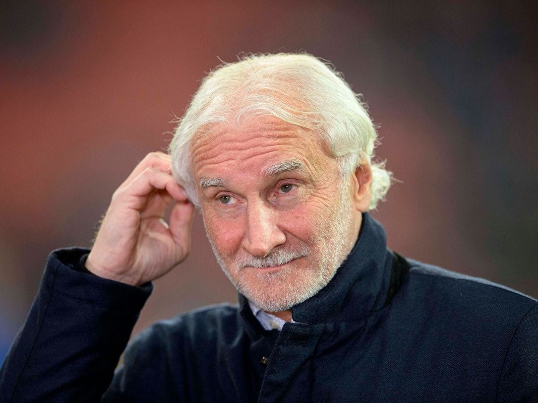 Rudi Völler beim Spiel gegen Betis Sevilla