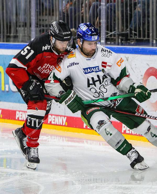 Quinton Howden im Duell mit Henry Haase