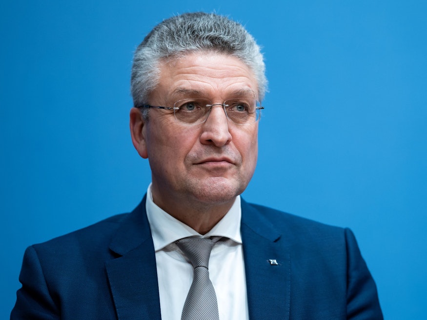 Lothar H. Wieler, Präsident des Robert Koch-Instituts (RKI): Er warnt vor der Omikron-Ausbreitung in Deutschland. Unser Foto wurde im Dezember 2021 gemacht.