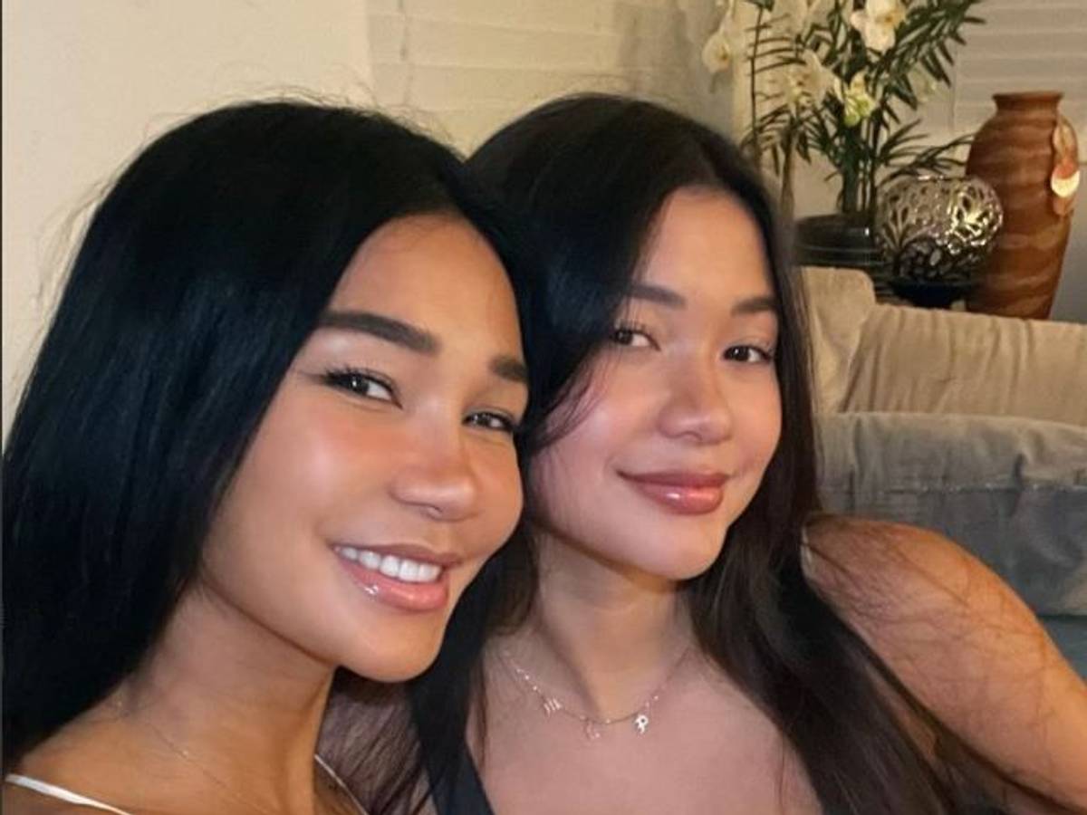 Joleeen und Meilani Diaz auf einem Selfie vom 10. Oktober 2021.