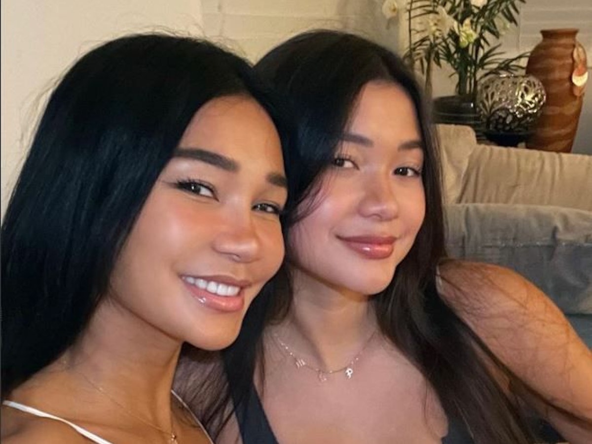 Joleeen und Meilani Diaz auf einem Selfie vom 10. Oktober 2021.