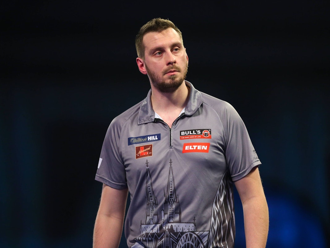 Florian Hempel im Ally Pally.