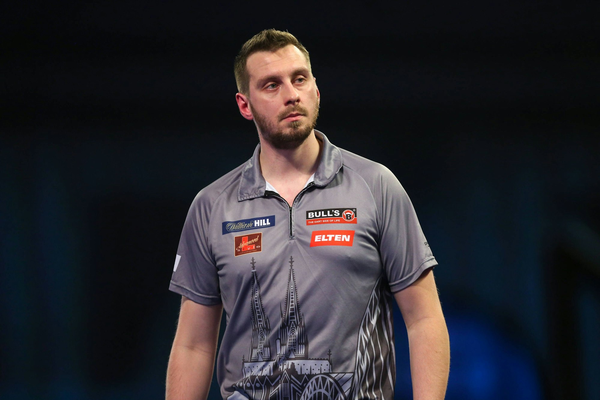 Florian Hempel im Ally Pally.