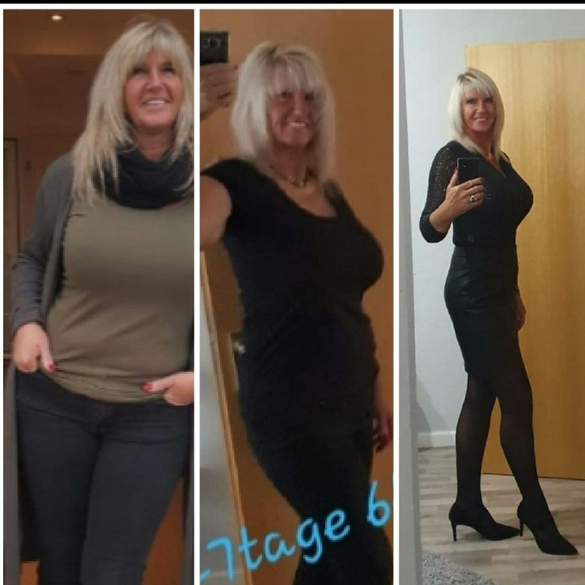 Nach zwei Jahren Training hat sich die Kölnerin Brigitte Theisen krass verändert.