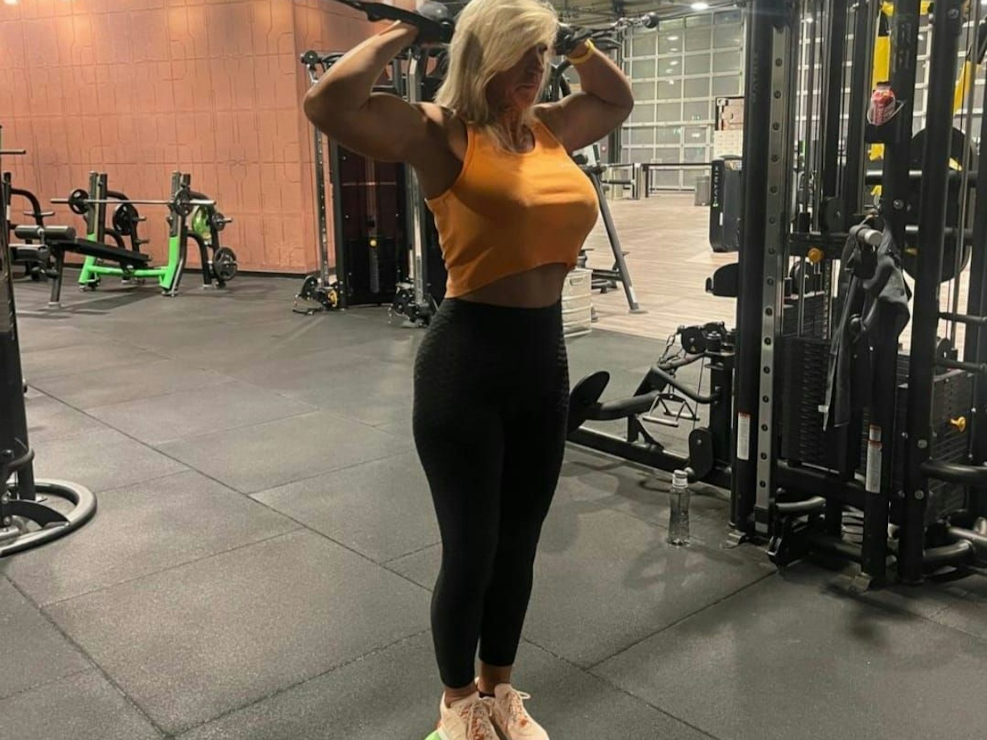 Seit zwei Jahren trainiert die 55-Jährige nahezu täglich.