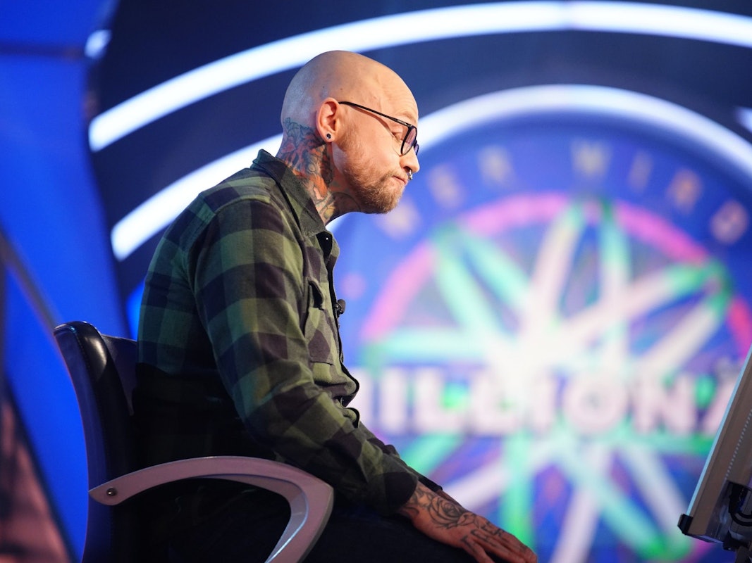 Tobias Hansch aus Bünde ging am Montagabend (27. Dezember) bei „Wer wird Millionär“ mit 0 Euro aus der Show.