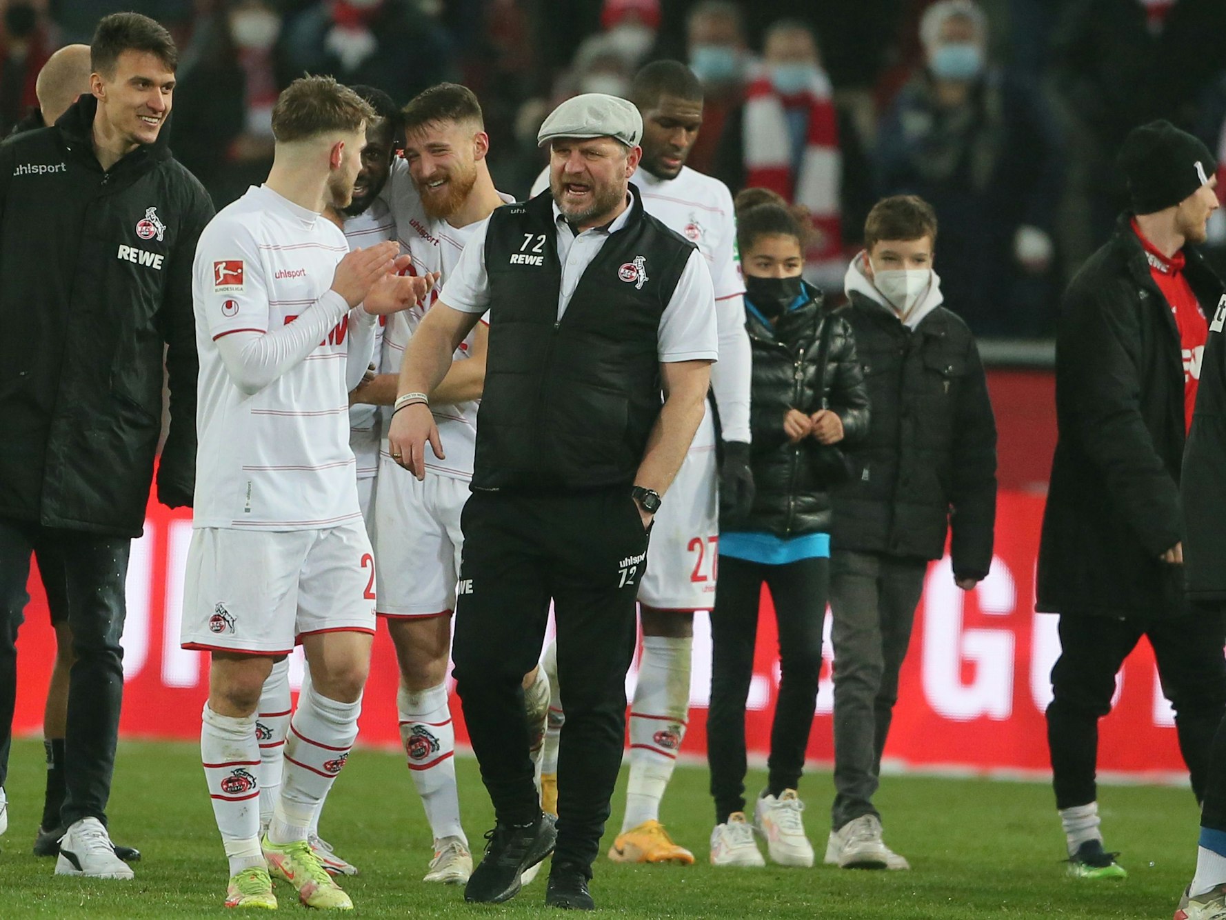 Steffen Baumgart nach dem Sieg gegen Stuttgart