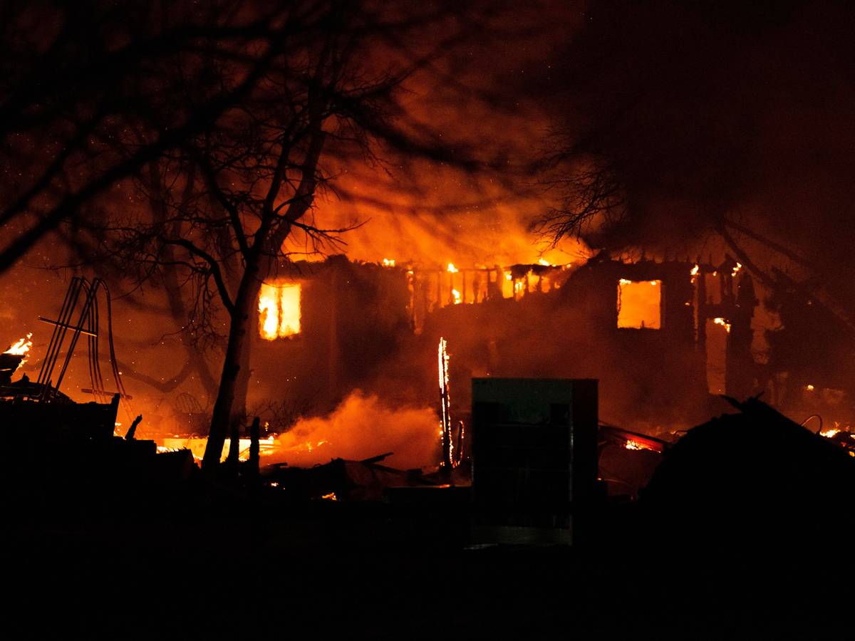 Feuer wüten in Colorado. Der nationale Wetterdienst bezeichnete die Situation als „lebensbedrohlich“.