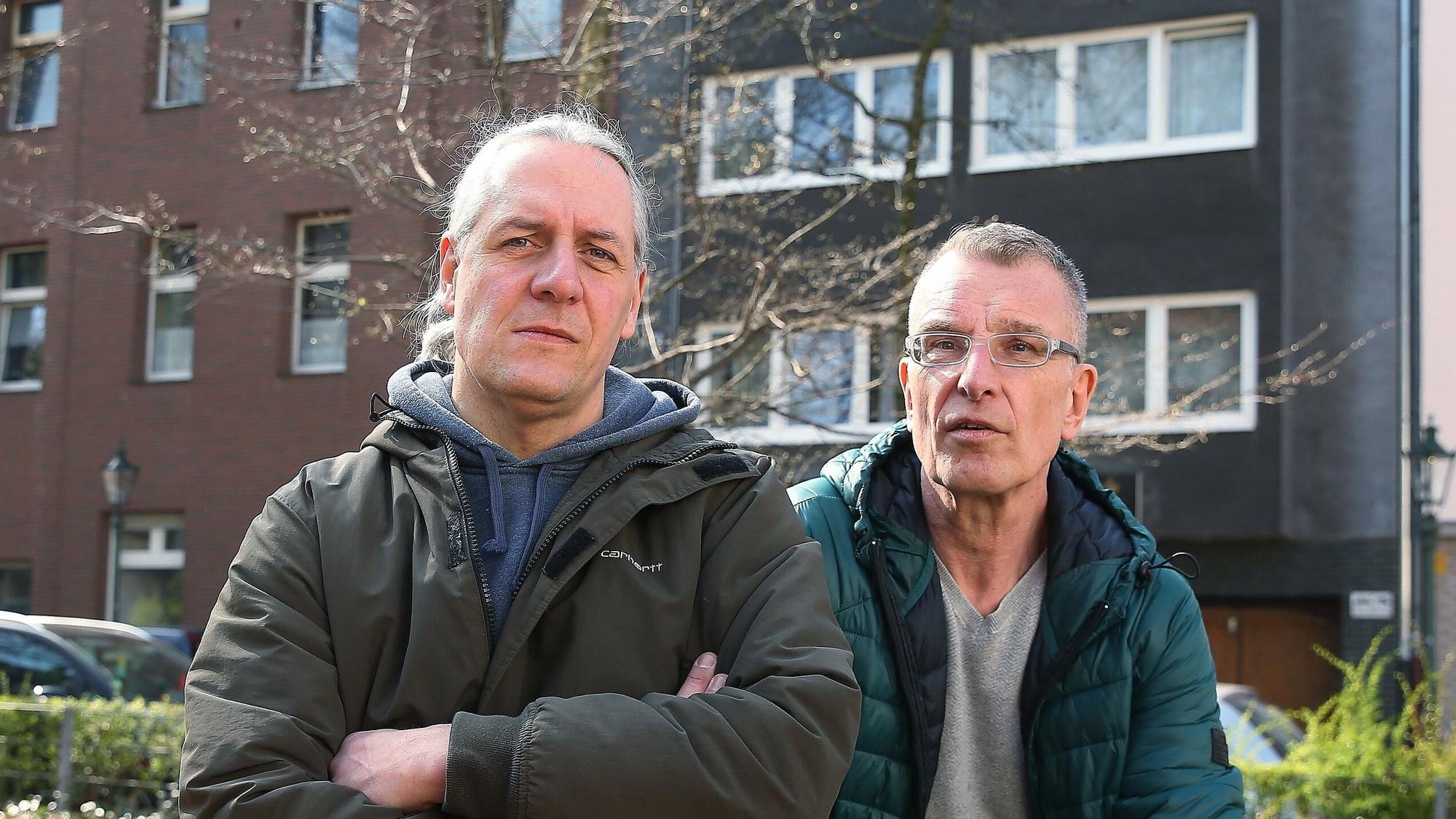 Oliver Ongaro (links) mit Fifty-Fifty-Chef Hubert Ostendorf