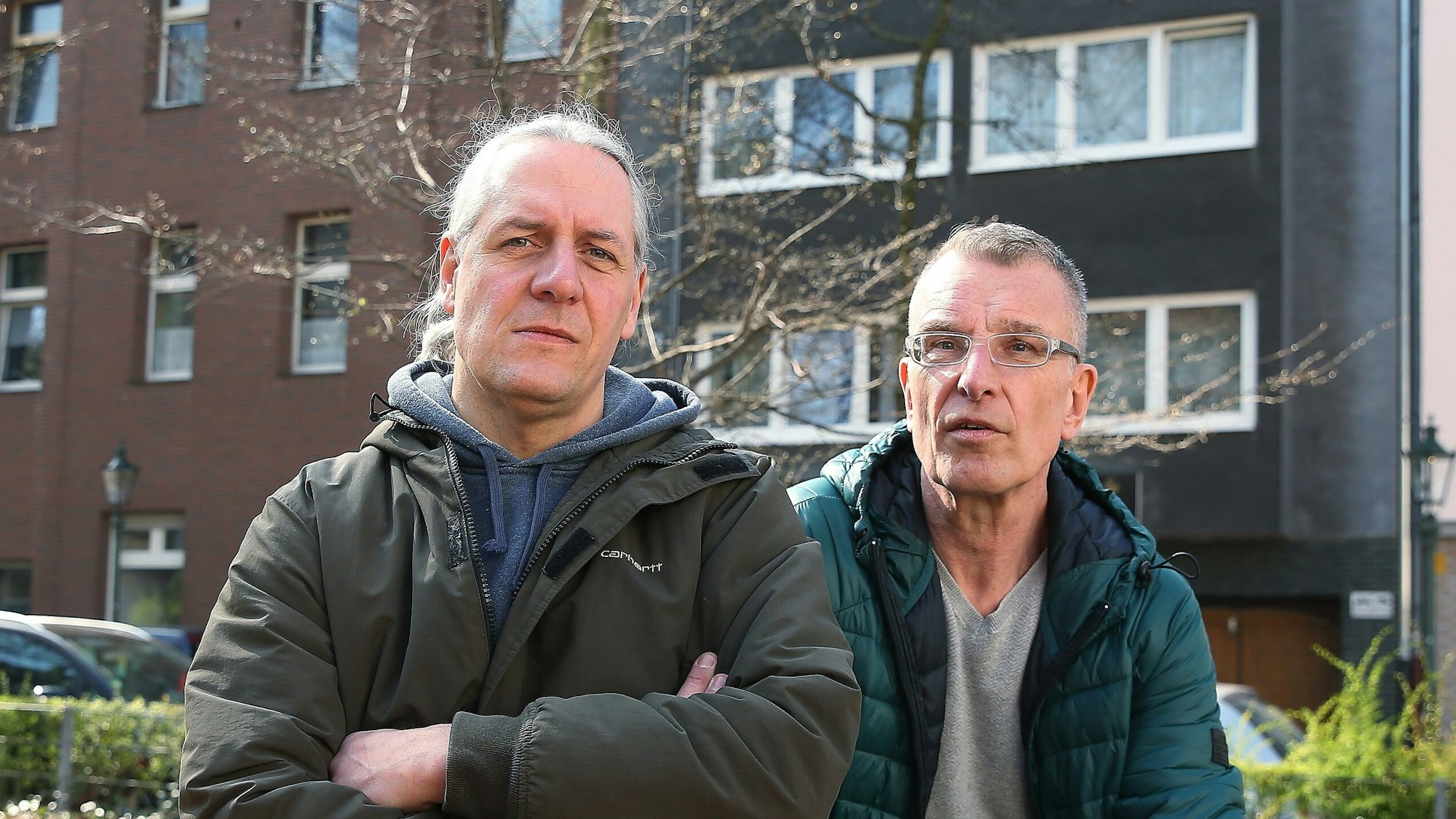 Oliver Ongaro (links) mit Fifty-Fifty-Chef Hubert Ostendorf