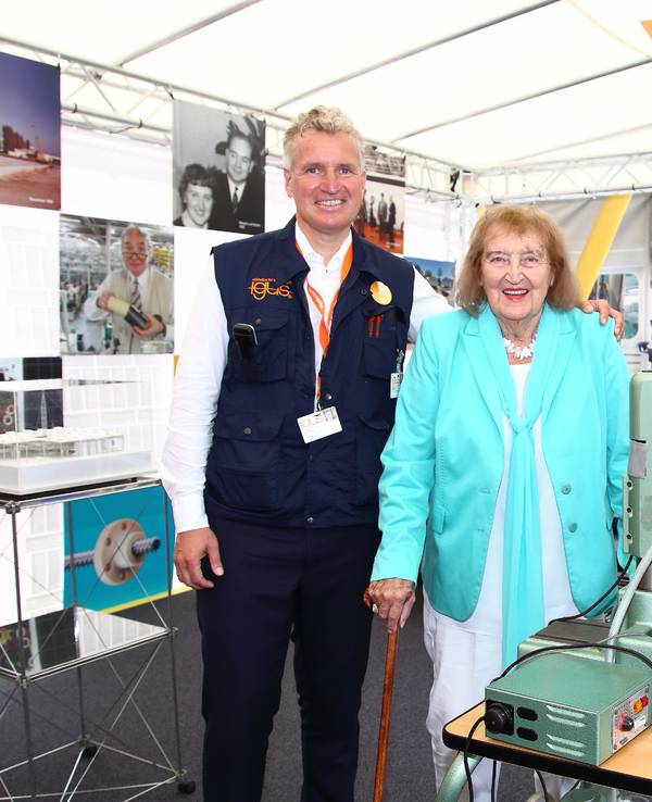 Frank Blase mit seinen Eltern Günter und Margret Blase