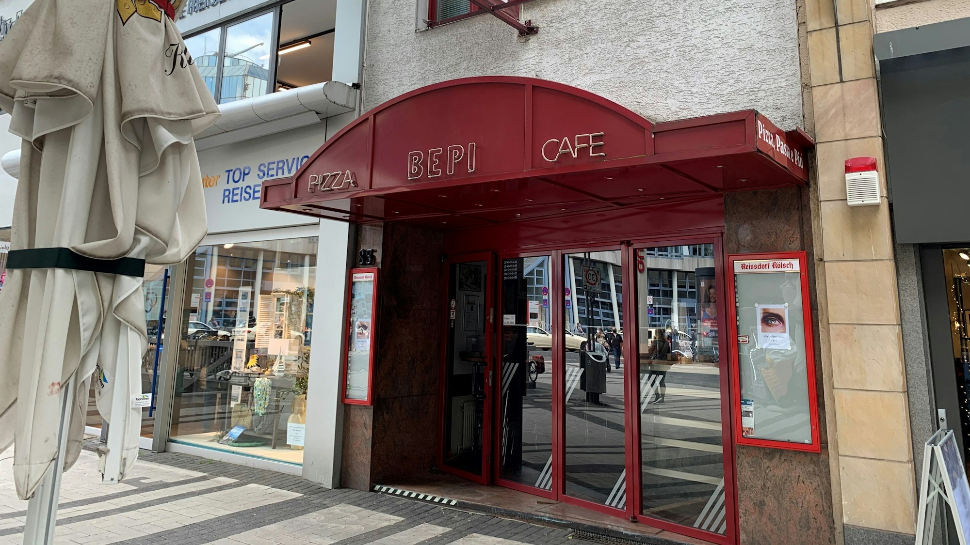 Das Bepi in der Kölner Breite Straße: Am 31. Dezember 2021 verlässt Pächter Paolo Ferraresso das Lokal