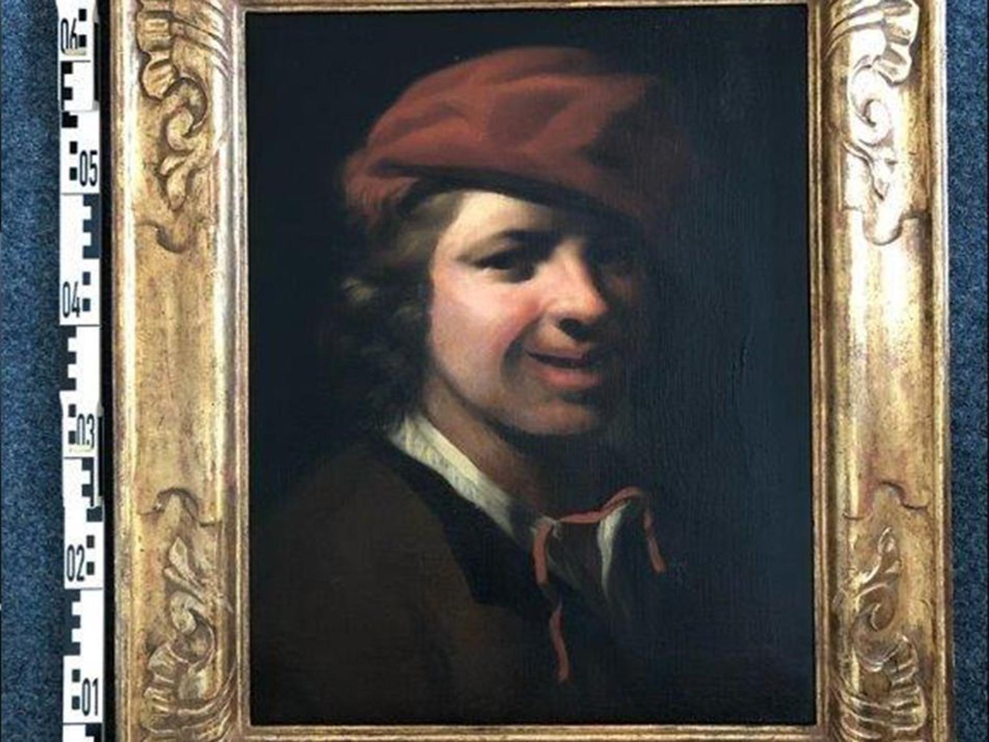 Porträt eines Knaben, gemalt vom holländischen Künstler Samuel van Hoogstraten.