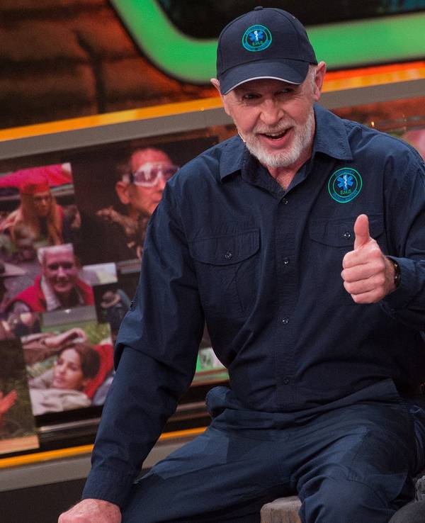 Dr Bob, Fanliebling des Dschungelcamp bei RTL, bei einer Show im Juli 2015.