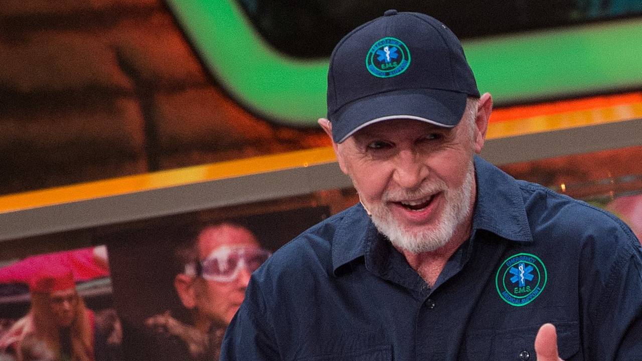 Dr Bob, Fanliebling des Dschungelcamp bei RTL, bei einer Show im Juli 2015.