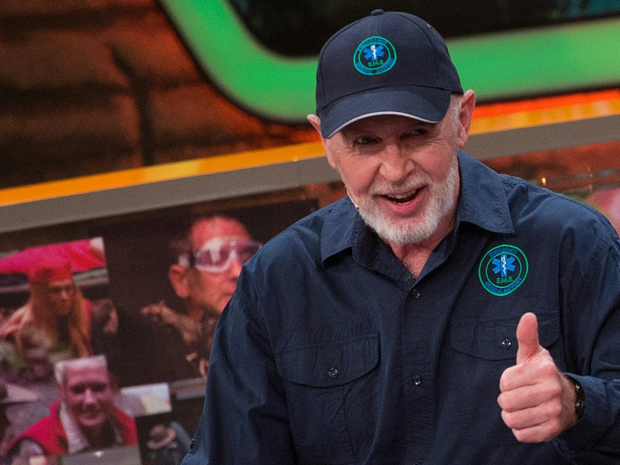 Dr Bob, Fanliebling des Dschungelcamp bei RTL, bei einer Show im Juli 2015.