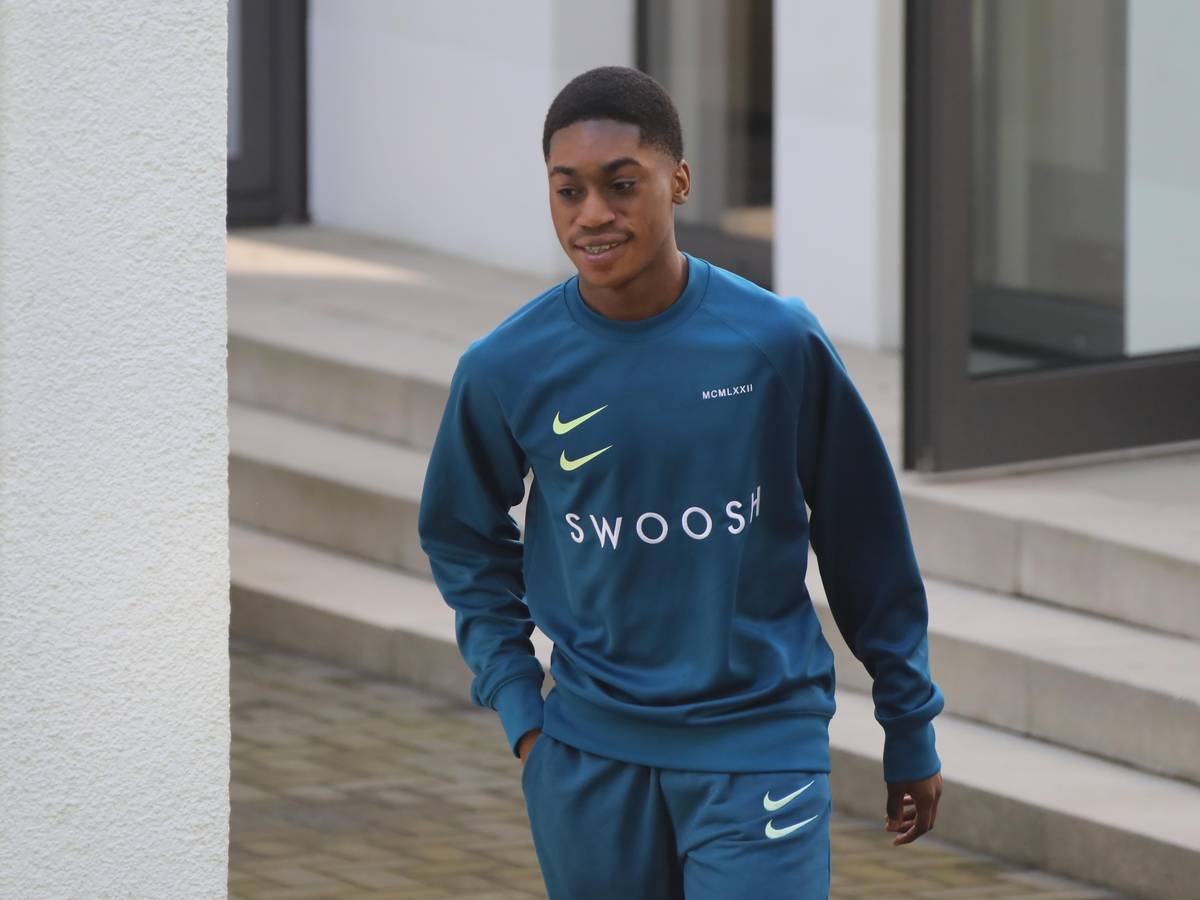 Justin Diehl kommt vom Corona-Test des 1. FC Köln.