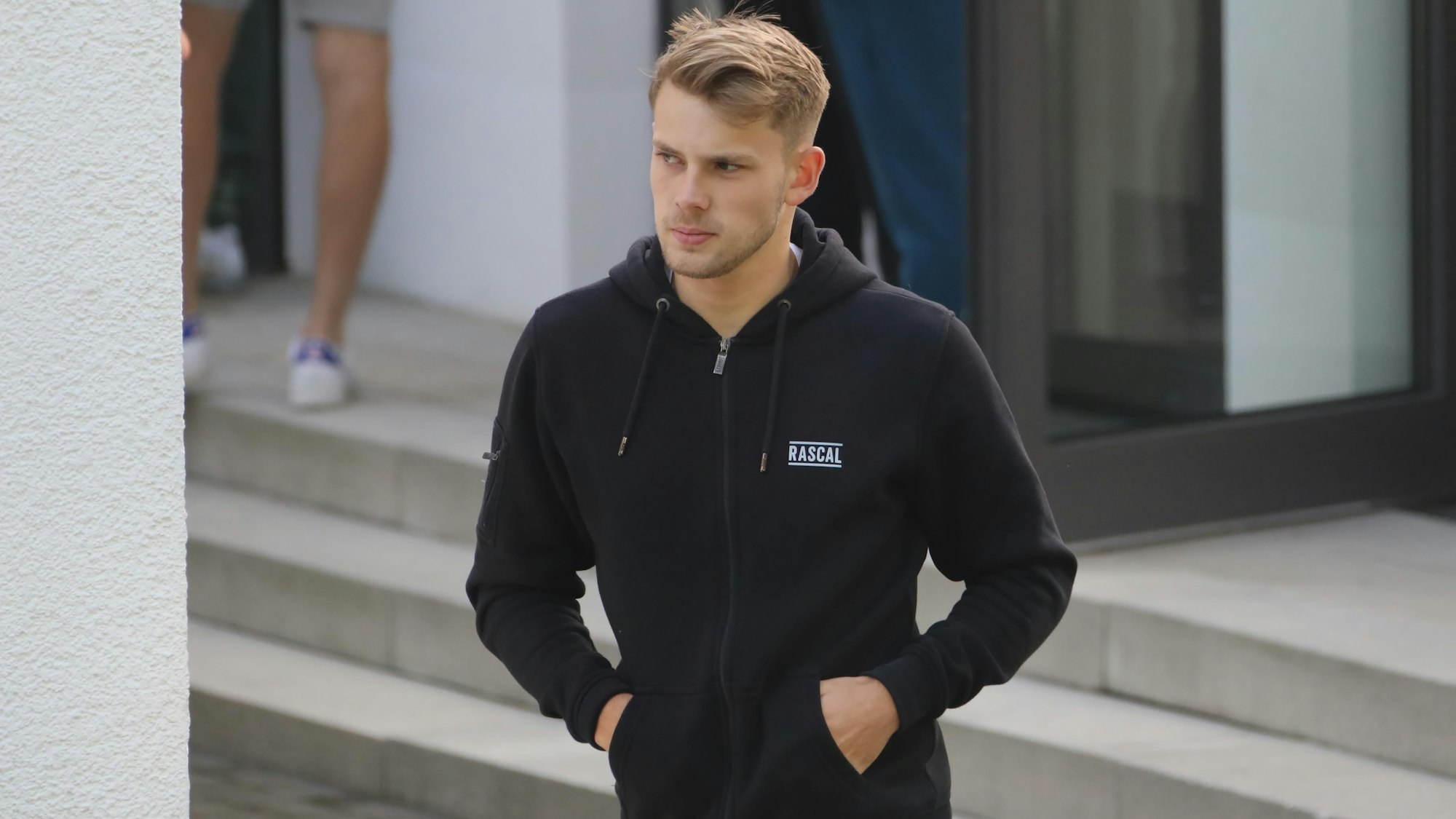 Georg Strauch am Geißbockheim