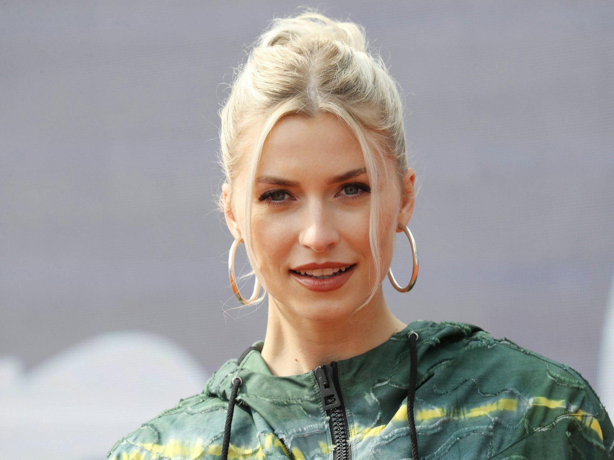 Lena Gercke (hier ein Foto von 2021) hat sich auf TikTok extrem verführerisch gezeigt.