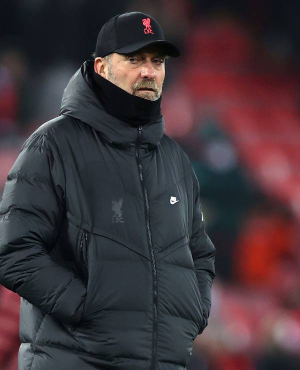 Jürgen Klopp steht beim FC Liverpool am Seitenrand.