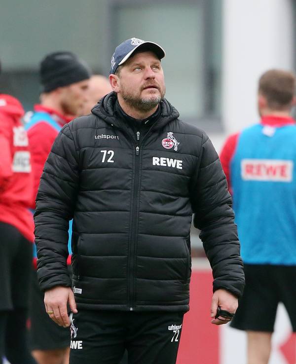 Steffen Baumgart trainiert den 1. FC Köln am Geißbockheim.