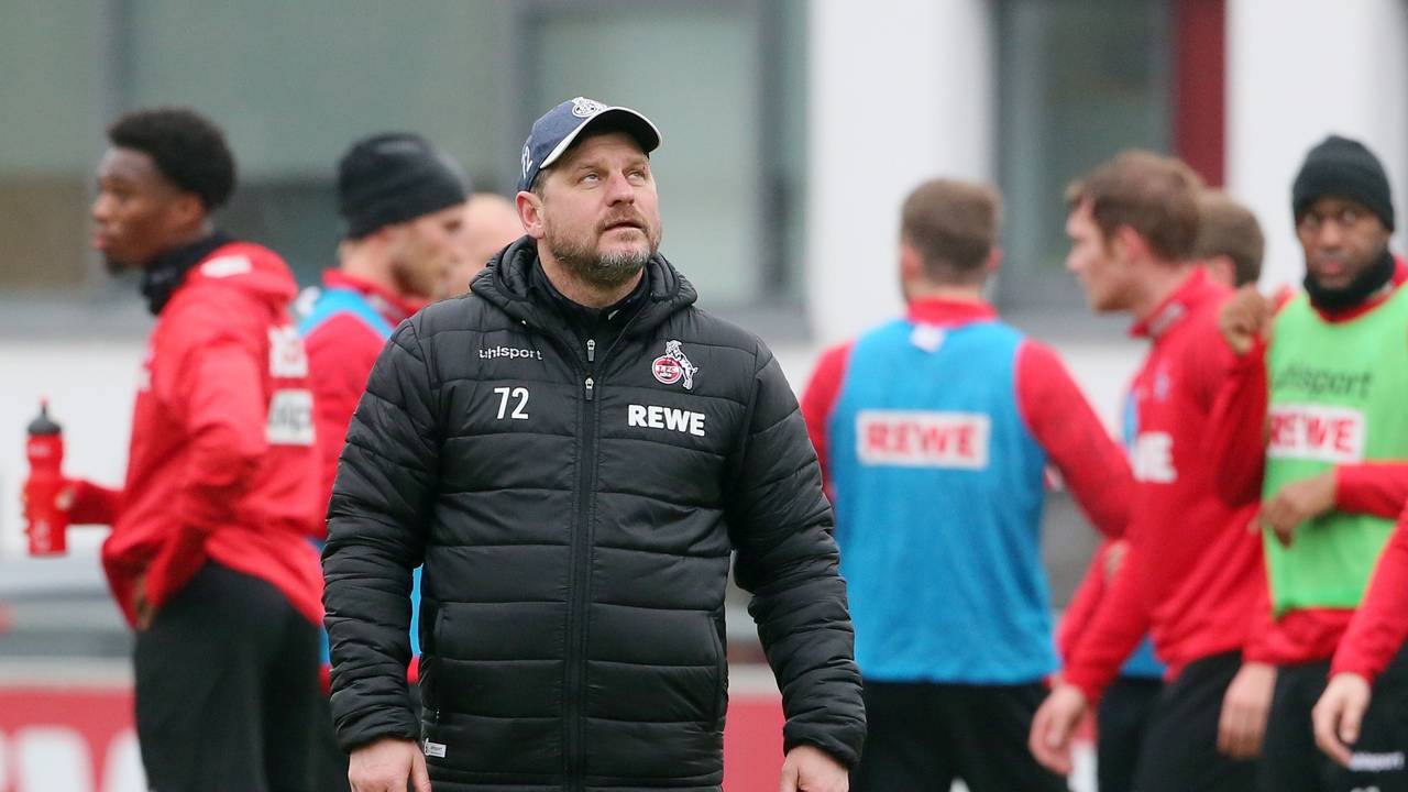 Steffen Baumgart trainiert den 1. FC Köln am Geißbockheim.