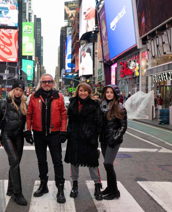 Familie Geiss in New York City